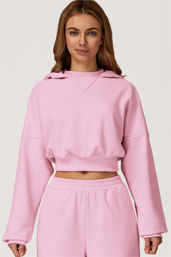 The Axis Crop Hoodie