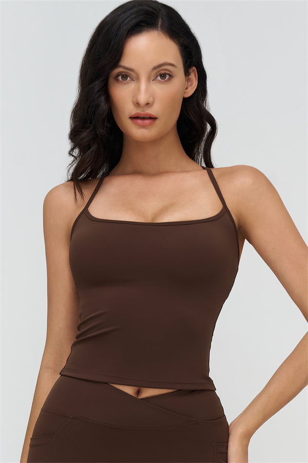 The BoldFit Crop Top Flared Leggings 2-Piece Set