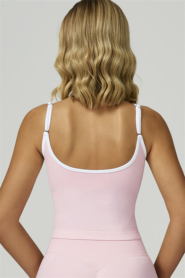 Bali Motion Trim Crop Top Shorts 2-Piece Set