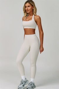The Bold Halter Sports Bra Leggings 2-Piece Set
