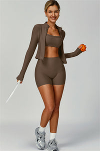 The Burst Jacket Shorts 2-Piece Set