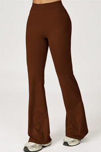 The Axis Crop Top Flared Leggings 2-Piece Set