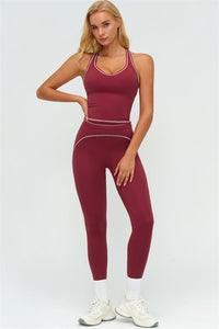 The Amara Crop Top Leggings 2-Piece Set