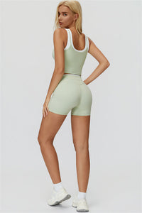 The Canyon Crop Tank Shorts 2-Piece Set
