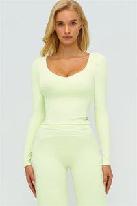 The Amara Long Sleeve T-shirt Flared Leggings 2-Piece Set