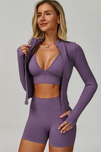 The Lagoon Jacket Shorts 2-Piece Set