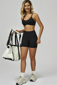 Bali Motion Sports Bra Shorts 2-Piece Set