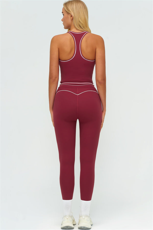 The Amara Crop Top Leggings 2-Piece Set