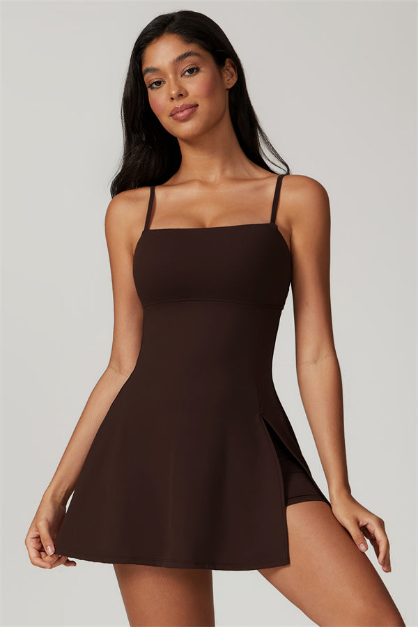 Flex Swift Tennis Dress — Bistre