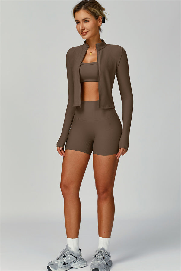 The Burst Jacket Shorts 2-Piece Set