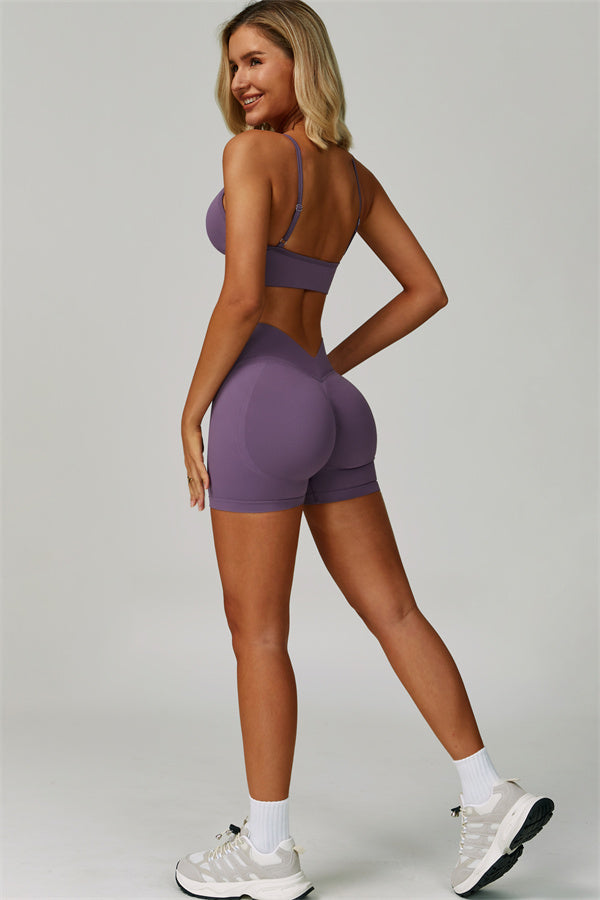 The Lagoon Sports Bra Shorts 2-Piece Set