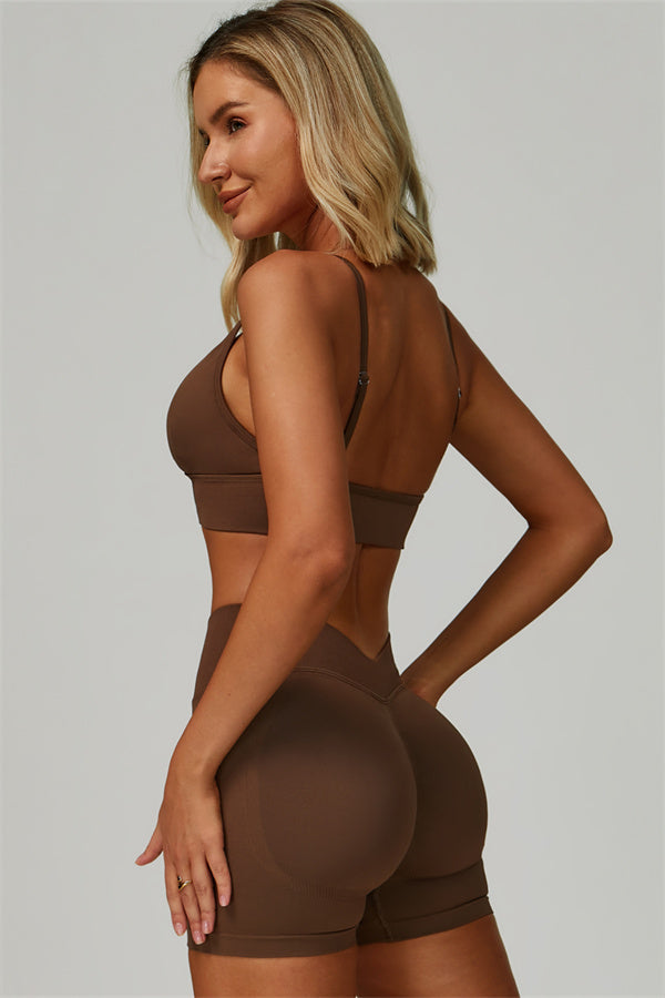 The Lagoon Sports Bra Shorts 2-Piece Set