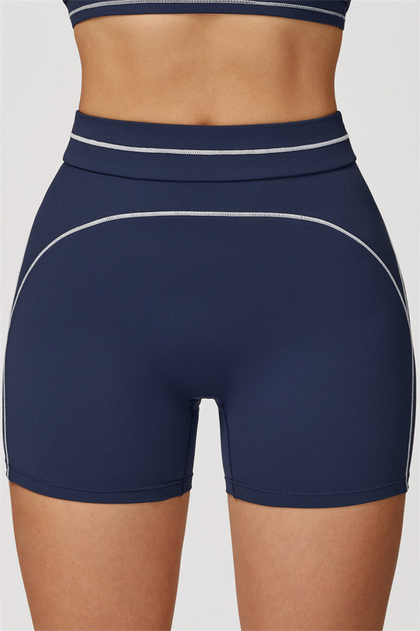 The Amara Long Sleeve T-shirt Shorts 2-Piece Set