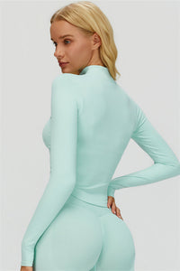 The Lagoon Jacket Sports Bra Shorts 3-Piece Set