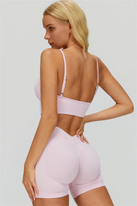 The Lagoon Sports Bra Shorts 2-Piece Set