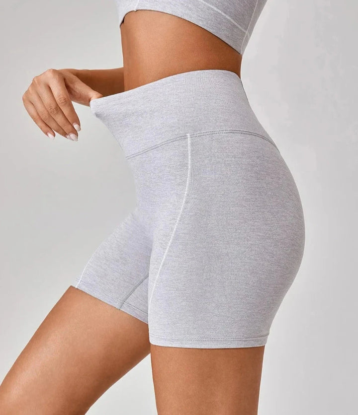 Frostelle Seamless High-Waisted Biker Shorts