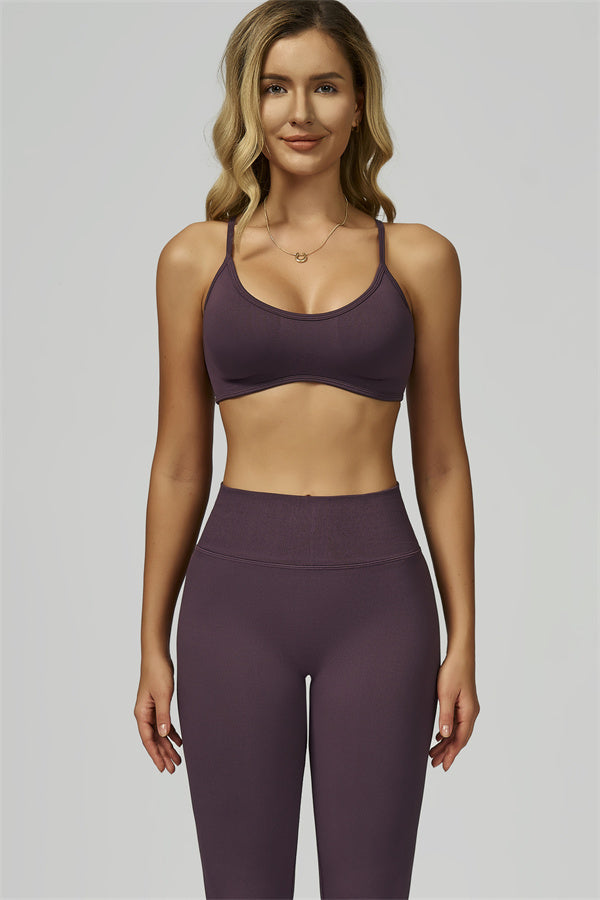 Bali Motion Sports Bra Leggings 2-Piece Set