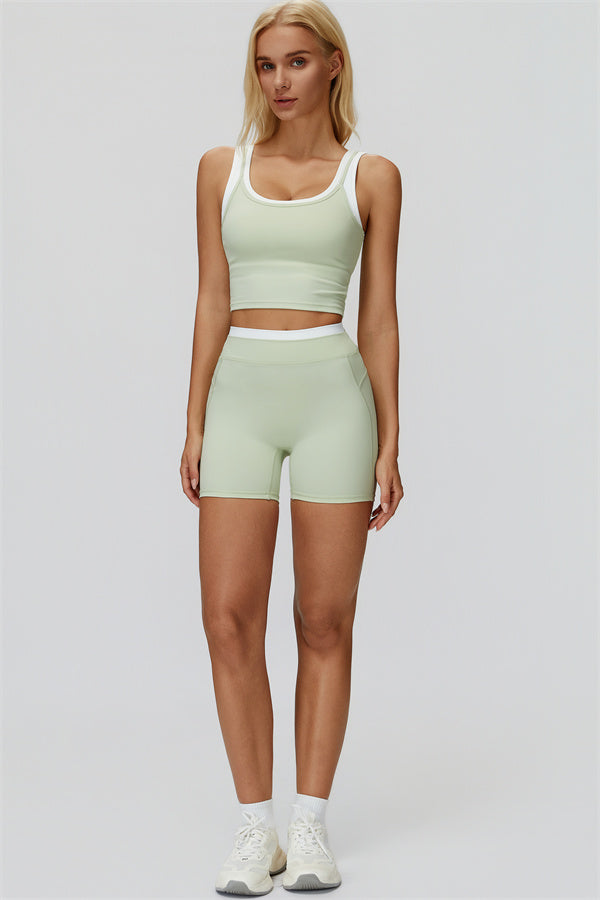 The Canyon Crop Tank Shorts 2-Piece Set
