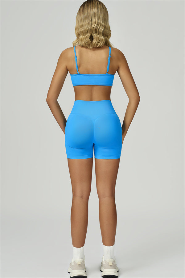 Bali Motion Sports Bra Shorts 2-Piece Set