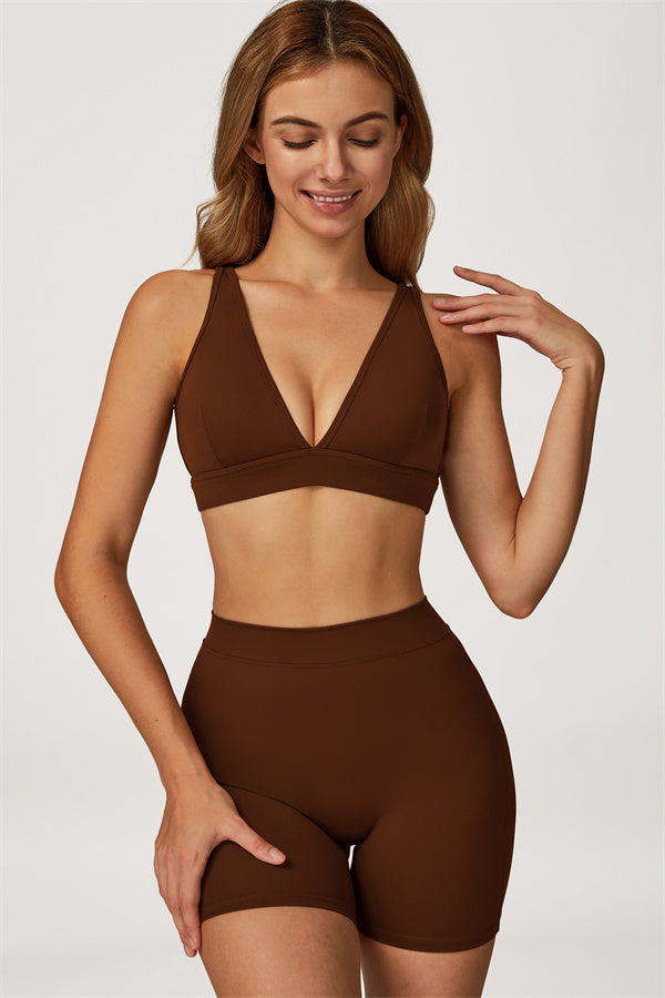 The Axis Sports Bra Shorts 2-Piece Set