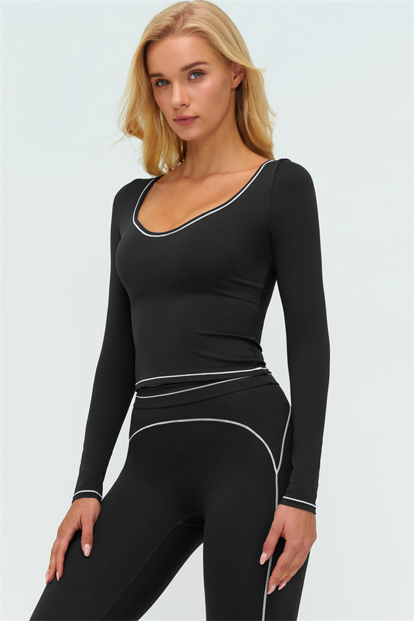 The Amara Long Sleeve T-shirt Leggings 2-Piece Set