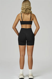 Bali Motion Sports Bra Shorts 2-Piece Set