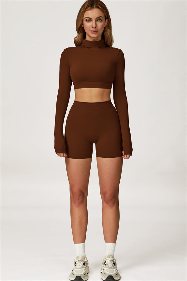 The Axis Crop Top Shorts 2-Piece Set