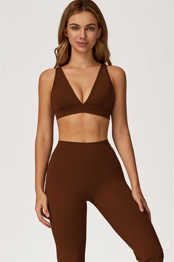 The Axis Sports Bra Flared Leggings 2-Piece Set