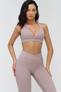 The BoldFit Sports Bra Flared Leggings 2-Piece Set
