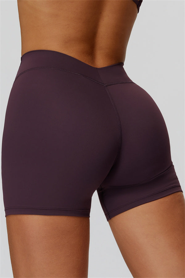 The Butterfly Shorts — Plum Purple