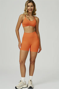 Bali Motion Sports Bra Shorts 2-Piece Set