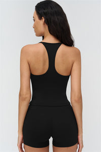 The BoldFit Crop Top Shorts 2-Piece Set