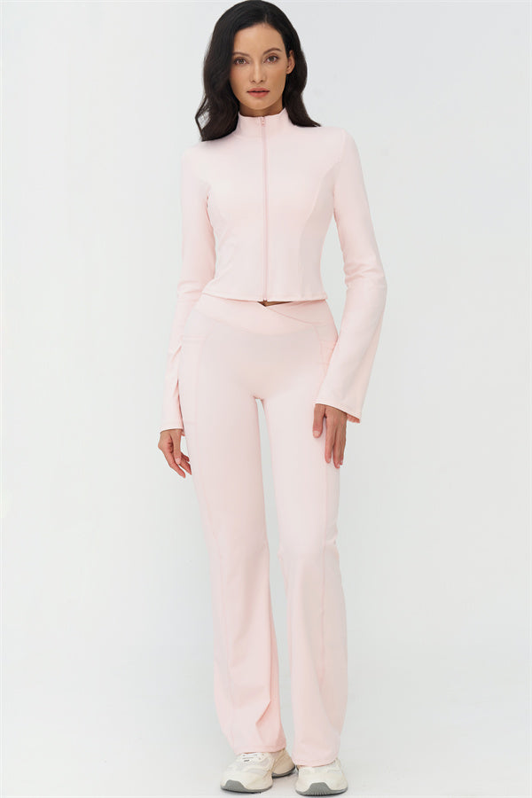 The BoldFit Jacket Flared Leggings 2-Piece Set