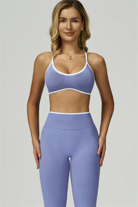 Bali Motion Trim Sports Bra Leggings 2-Piece Set