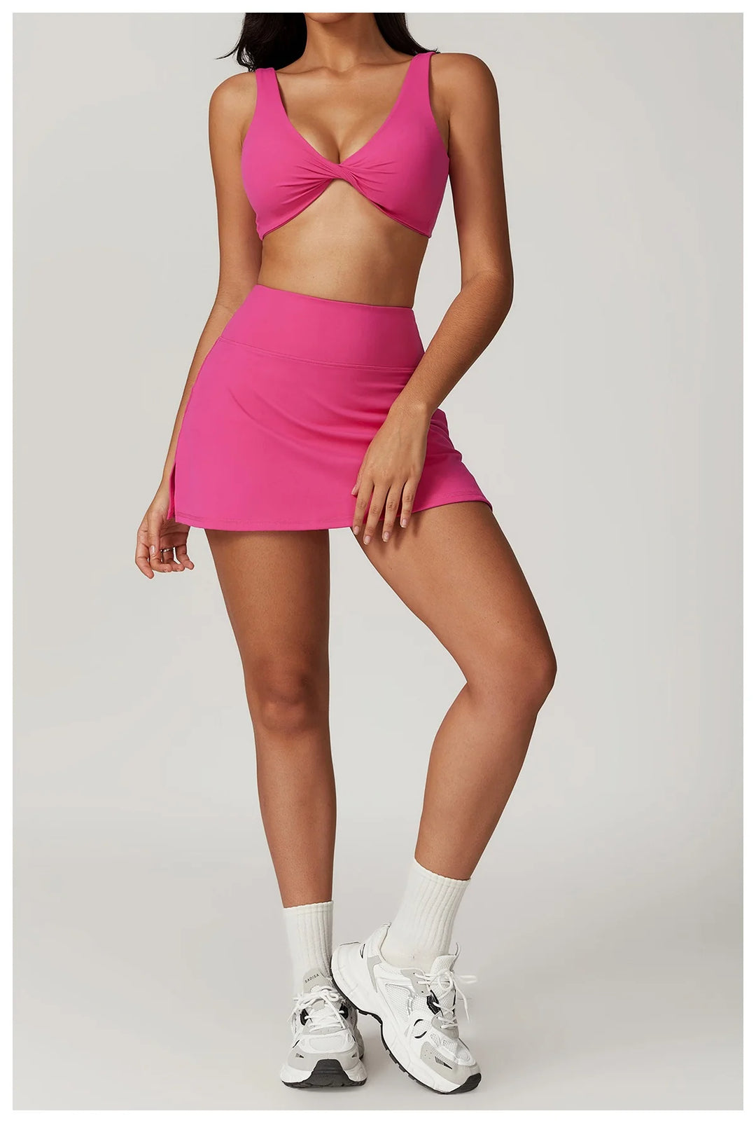 Astra High-Waisted Tennis Shorts