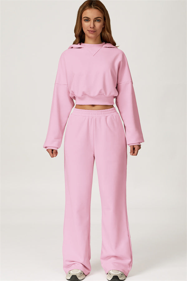 The Axis Crop Hoodie