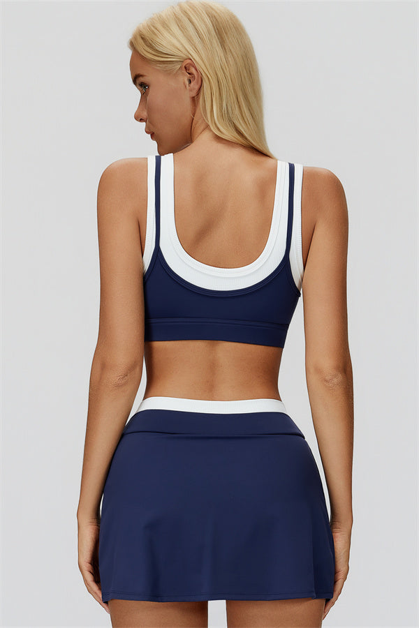 The Canyon Sports Bra Skirt 2-Piece Set