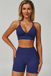 The Lagoon Sports Bra Shorts 2-Piece Set