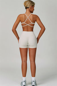 The Bold Cross Back Sports Bra