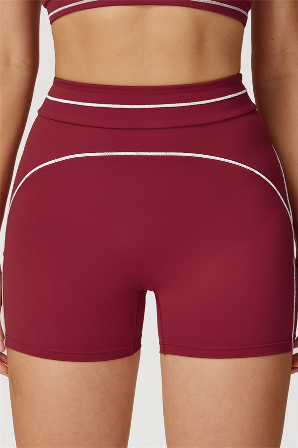 The Amara Long Sleeve T-shirt Shorts 2-Piece Set