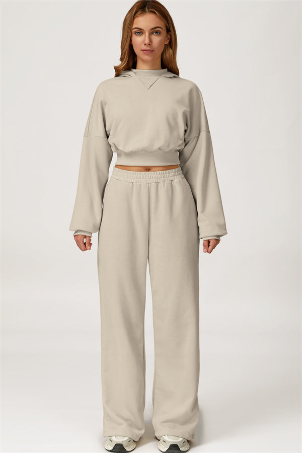 The Axis Crop Hoodie