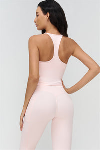 The BoldFit Crop Top Leggings 2-Piece Set