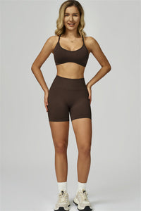 Bali Motion Sports Bra Shorts 2-Piece Set