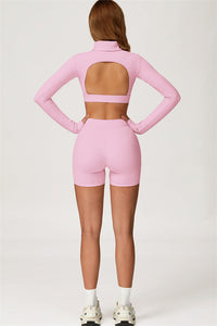 The Axis Crop Top Shorts 2-Piece Set