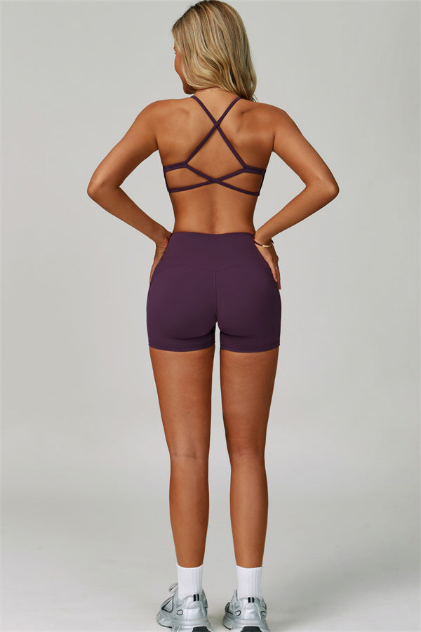 The Bold Cross Back Sports Bra