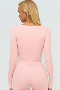 The Amara Long Sleeve T-shirt Flared Leggings 2-Piece Set