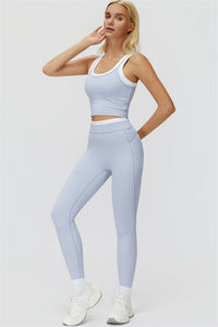 The Canyon Crop Tank Leggings 2-Piece Set