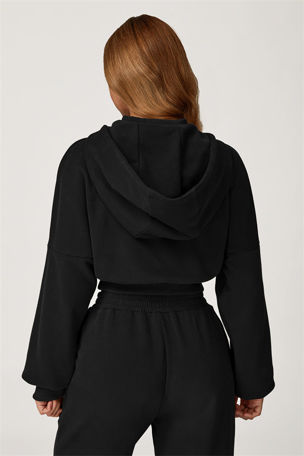 The Axis Crop Hoodie Pants 2-Piece Set