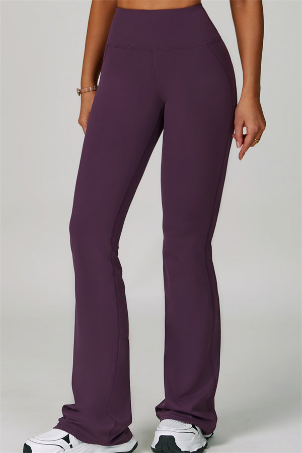 The Bold Halter Sports Bra Flared Leggings 2-Piece Set