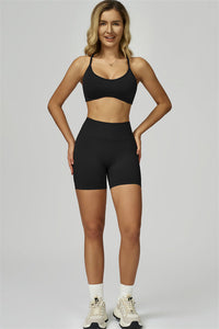 Bali Motion Sports Bra Shorts 2-Piece Set